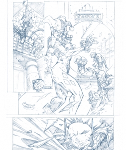 Graphic Novel Batman Sample Page 2